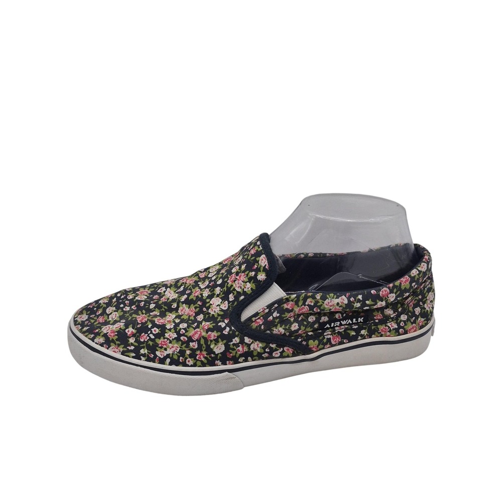 Airwalk Carly Shoes‎ Teens Size 6 Multicolor Floral Slip On Casual Sneakers
